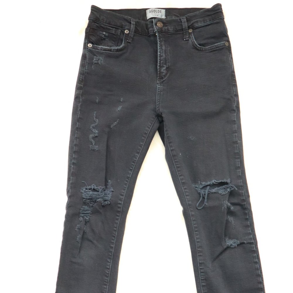 AGOLDE women's ripped jeans